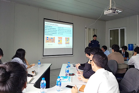 Company visit at Thien Ha Kameda Joint Stock Company