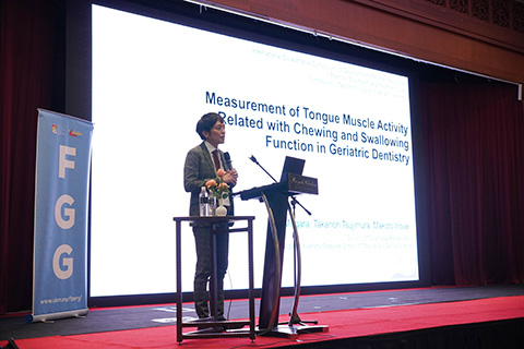 Speaker’s presentation at the symposium
