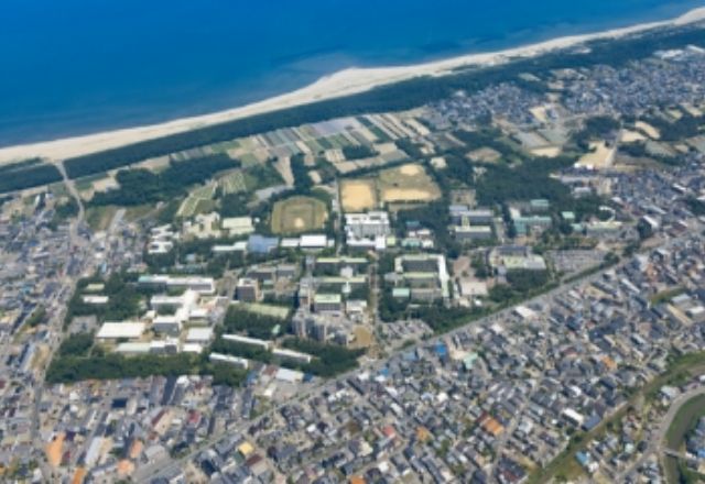 上空から見た五十嵐キャンパス