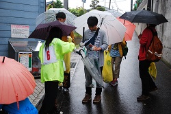 新入生歓迎・地域キャンパス合同クリーンデーの様子