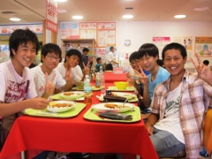 第一学生食堂の様子