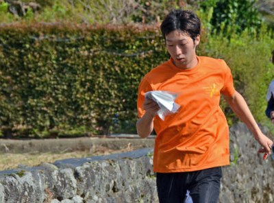 世界学生オリエンテーリング選手権大会の日本代表選手の高橋さん