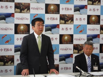 期待の言葉を述べる髙橋姿学長