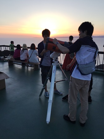 HP用_山頂からの夕日