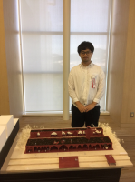 設計競技受賞後の写真_模型