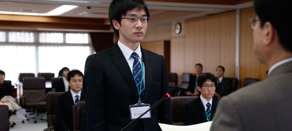 表彰式の様子
