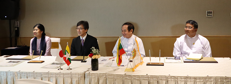 Conclusion of a MOU with National Health Laboratory in Myanmar