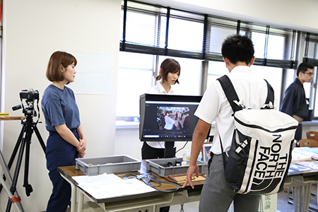 人文学部の様子