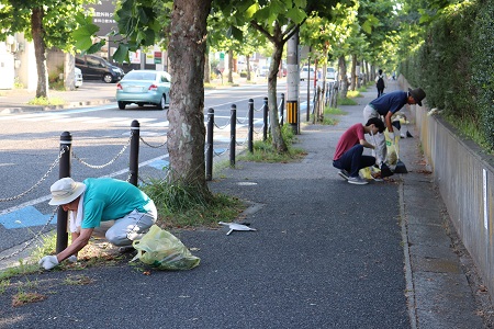 夏の合同クリーンデー