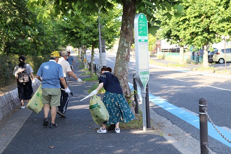 夏の合同クリーンデー