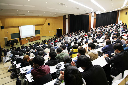 日本酒学の授業の様子