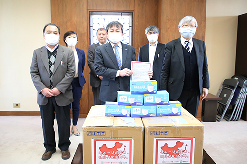 Mask Donation from Beijing Normal University at Zhuhai