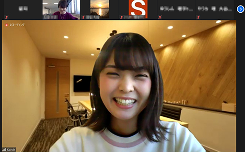 授業(Zoom)の様子