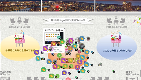 第10回U-goサロン(オンライン)の様子