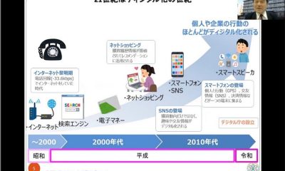 ２．今、知っておきたい！データサイエンス！（オンライン講座）