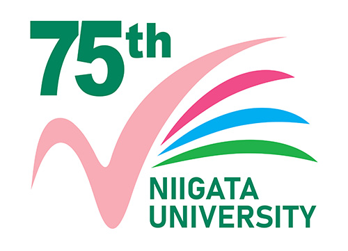 新潟大学75周年ロゴマーク