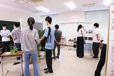 農学部の様子