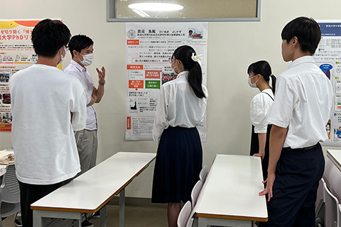 PhDリクルート室説明会の様子