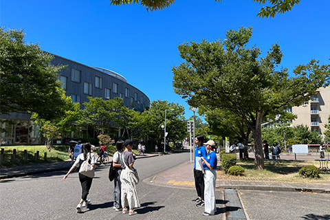 五十嵐キャンパス内の様子