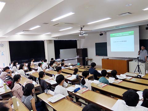 入塾式の様子