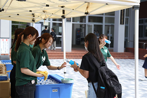 給水所の様子