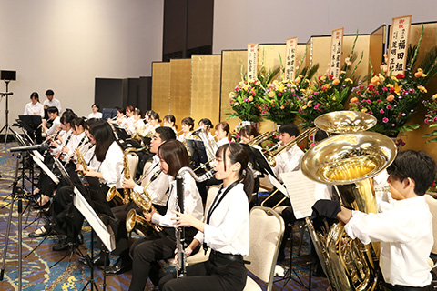 本学吹奏楽部の写真