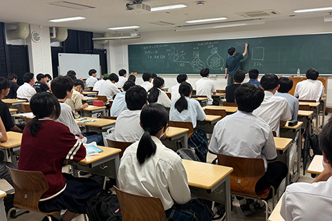 理学部の様子