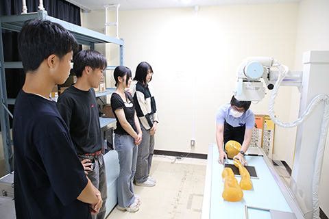 医学部保健学科の様子