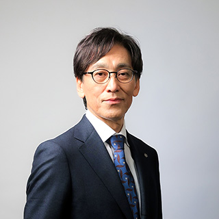 染矢俊幸学長の写真