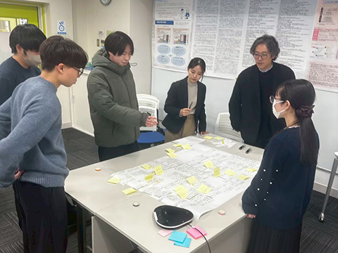 プロジェクトミーティングの様子②（学内）