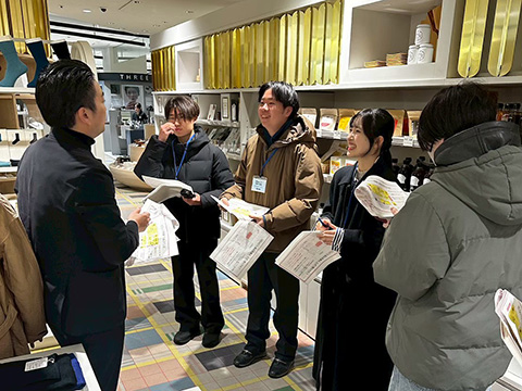 NIIGATA越品の理解（新潟伊勢丹訪問）