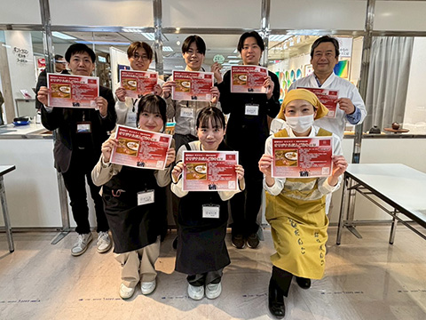 催事当日の様子②（だんご作り体験）