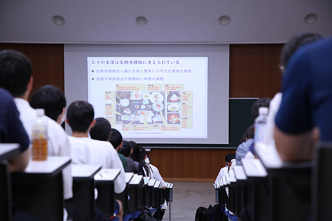 農学部の様子