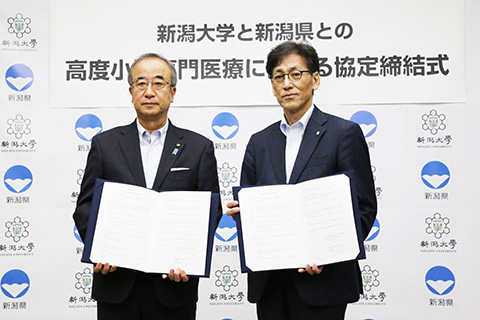 知事と学長
