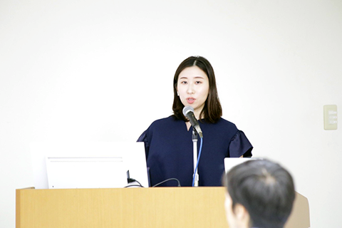 博士人材としての経験を語った株式会社富士通研究所の池田和泉氏