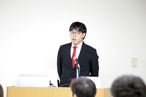 博士人材としての経験を語った株式会社NTTデータオートモビリジェンス研究所の中野泰河氏