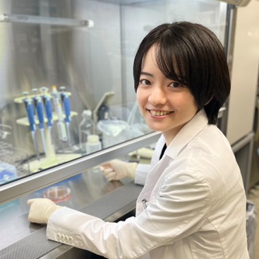 Dr Haruna Kimura, the first author of the paper.